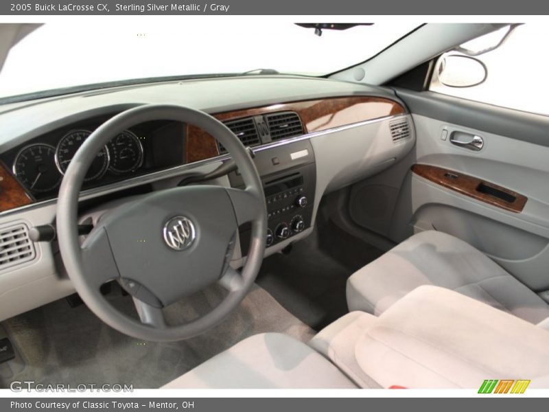 Sterling Silver Metallic / Gray 2005 Buick LaCrosse CX