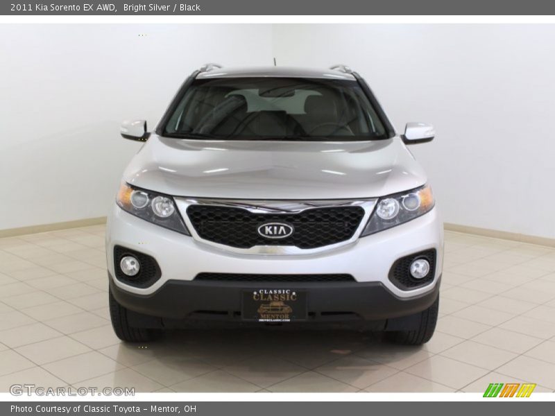 Bright Silver / Black 2011 Kia Sorento EX AWD
