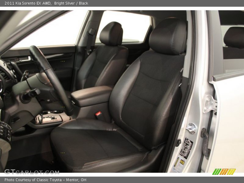 Bright Silver / Black 2011 Kia Sorento EX AWD