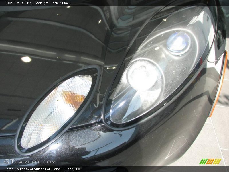 Starlight Black / Black 2005 Lotus Elise