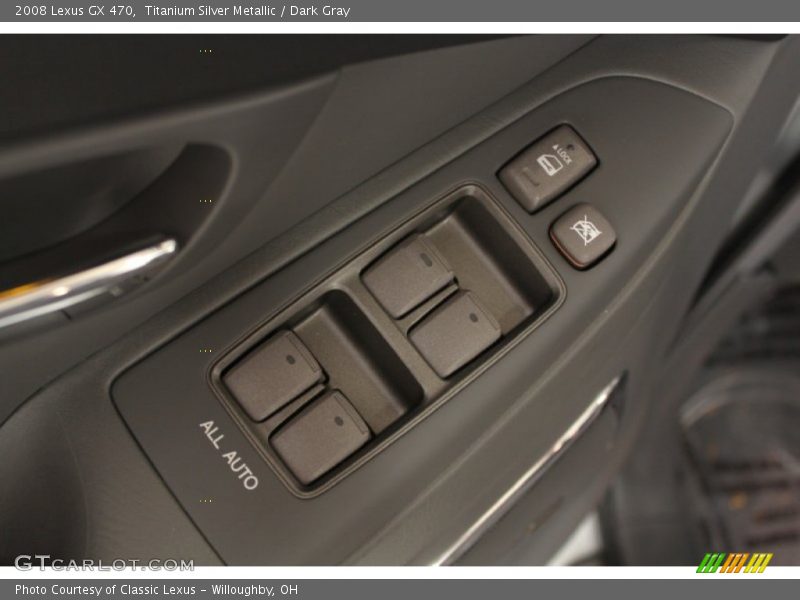 Titanium Silver Metallic / Dark Gray 2008 Lexus GX 470