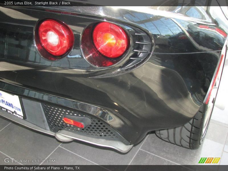 Starlight Black / Black 2005 Lotus Elise