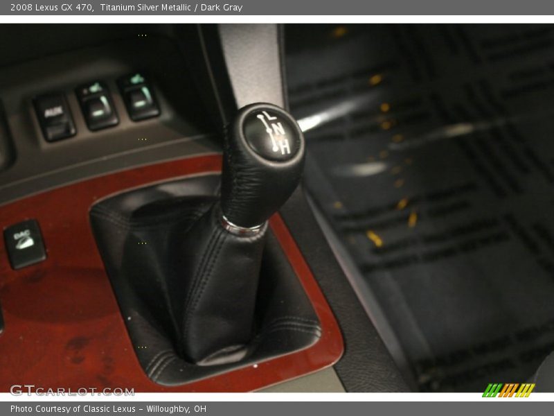Titanium Silver Metallic / Dark Gray 2008 Lexus GX 470