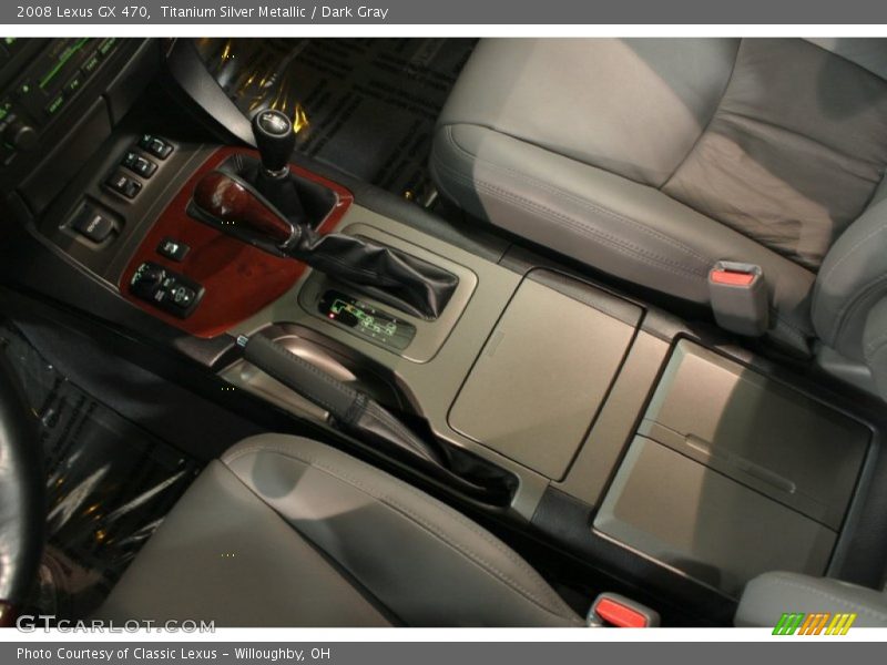 Titanium Silver Metallic / Dark Gray 2008 Lexus GX 470