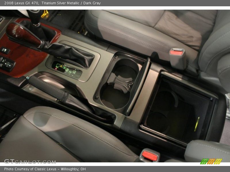 Titanium Silver Metallic / Dark Gray 2008 Lexus GX 470
