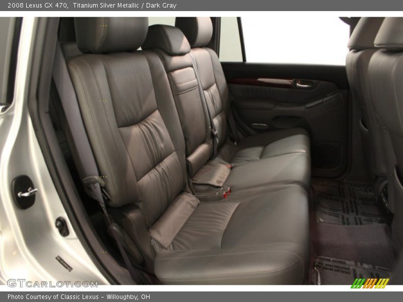 Titanium Silver Metallic / Dark Gray 2008 Lexus GX 470