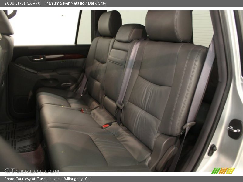 Titanium Silver Metallic / Dark Gray 2008 Lexus GX 470