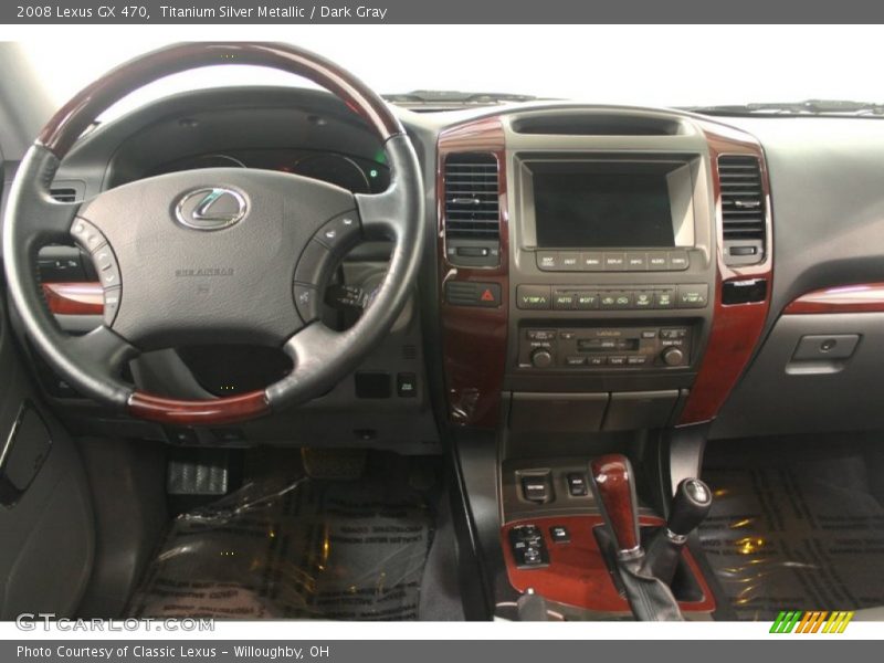 Titanium Silver Metallic / Dark Gray 2008 Lexus GX 470