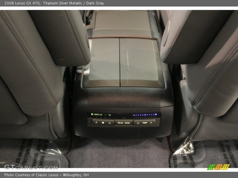 Titanium Silver Metallic / Dark Gray 2008 Lexus GX 470