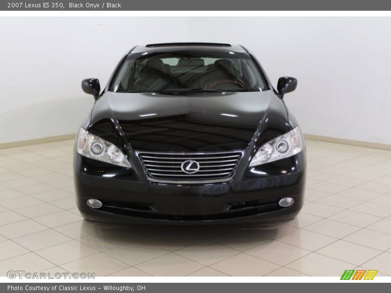 Black Onyx / Black 2007 Lexus ES 350