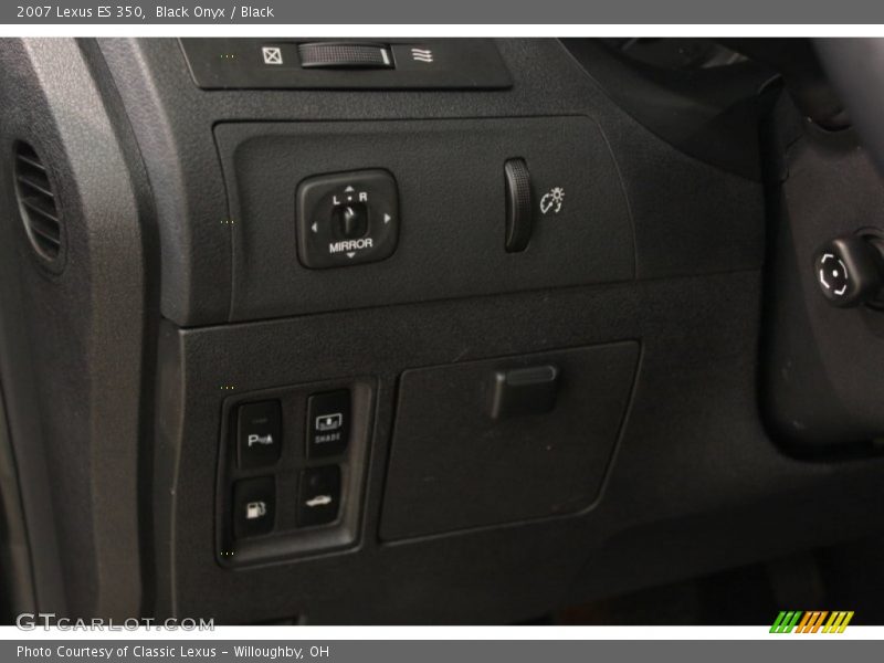 Black Onyx / Black 2007 Lexus ES 350