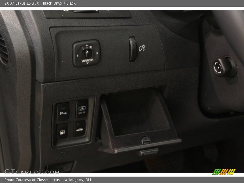 Black Onyx / Black 2007 Lexus ES 350
