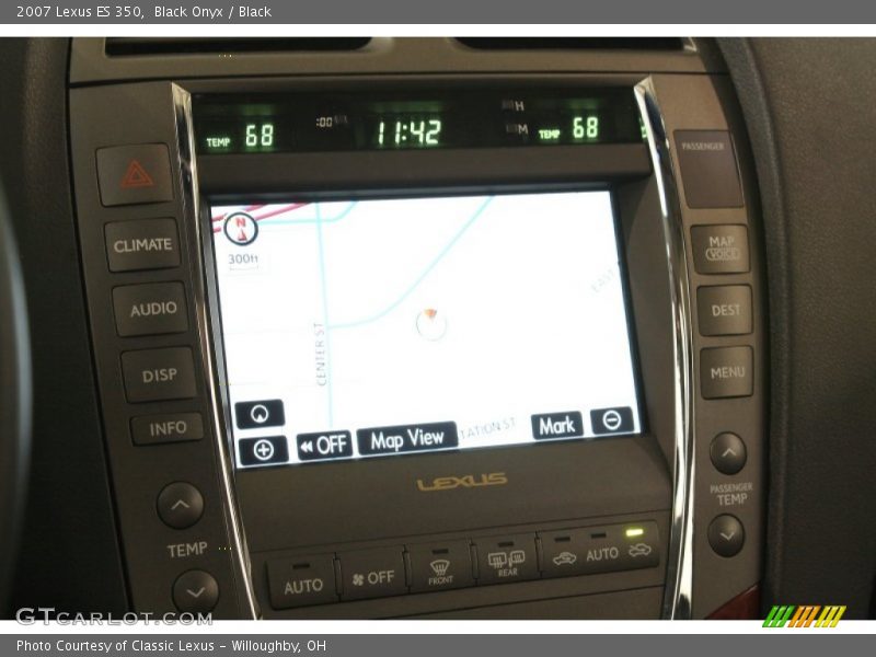 Black Onyx / Black 2007 Lexus ES 350