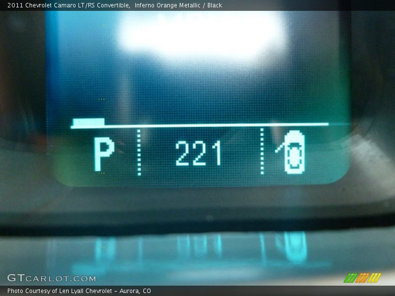 Inferno Orange Metallic / Black 2011 Chevrolet Camaro LT/RS Convertible