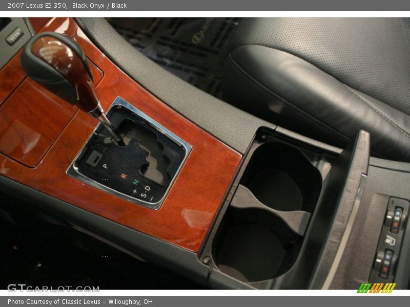 Black Onyx / Black 2007 Lexus ES 350