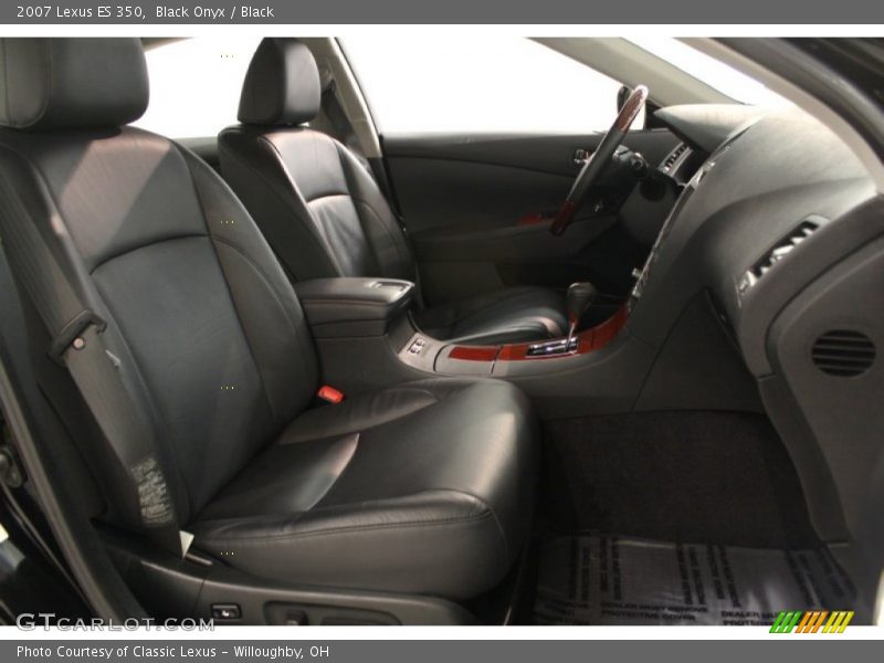 Black Onyx / Black 2007 Lexus ES 350