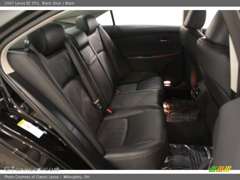 Black Onyx / Black 2007 Lexus ES 350