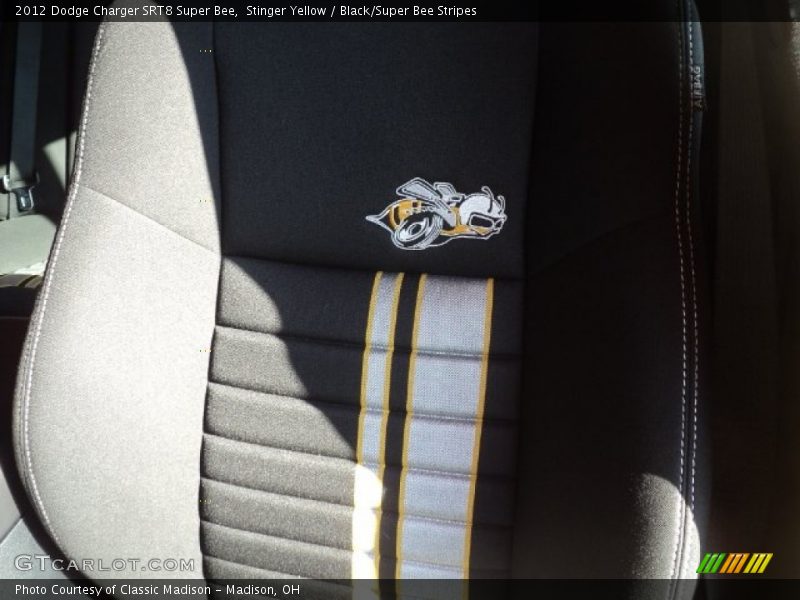 Stinger Yellow / Black/Super Bee Stripes 2012 Dodge Charger SRT8 Super Bee