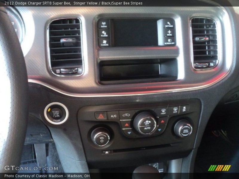 Stinger Yellow / Black/Super Bee Stripes 2012 Dodge Charger SRT8 Super Bee