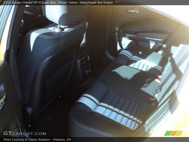 Stinger Yellow / Black/Super Bee Stripes 2012 Dodge Charger SRT8 Super Bee