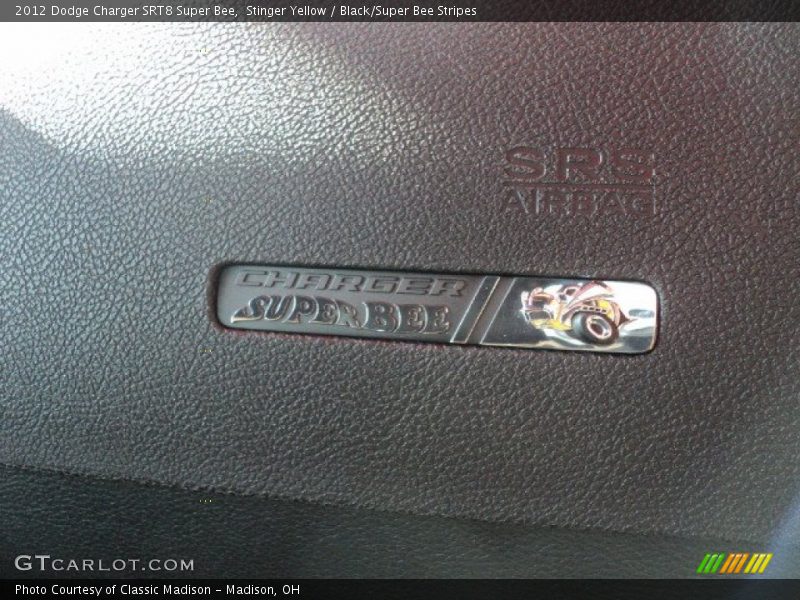 Stinger Yellow / Black/Super Bee Stripes 2012 Dodge Charger SRT8 Super Bee