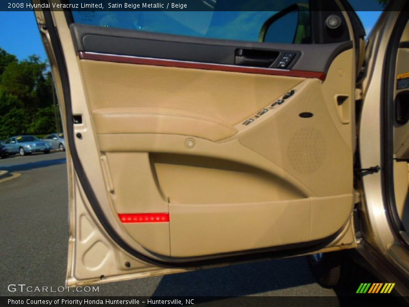 Satin Beige Metallic / Beige 2008 Hyundai Veracruz Limited