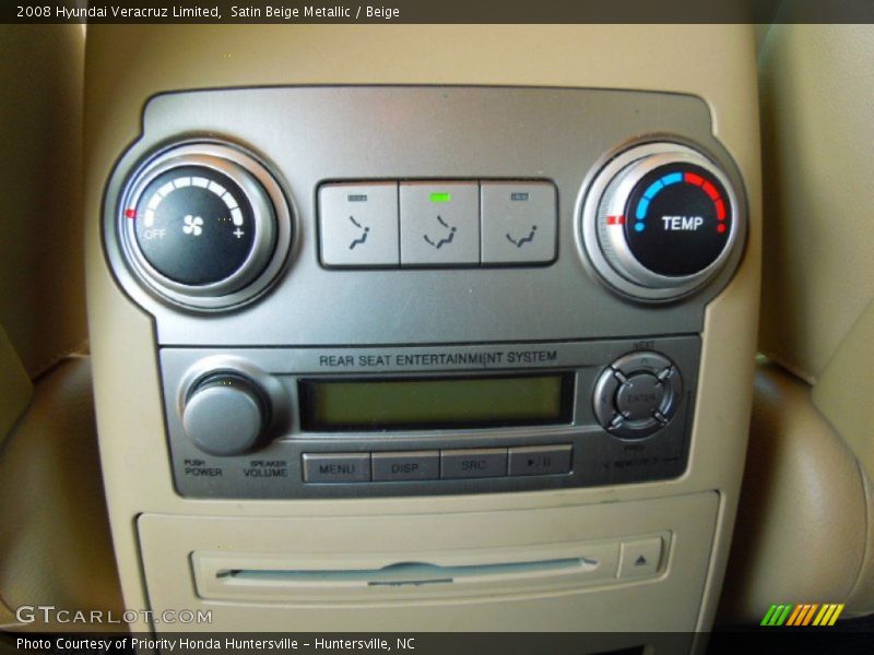 Satin Beige Metallic / Beige 2008 Hyundai Veracruz Limited