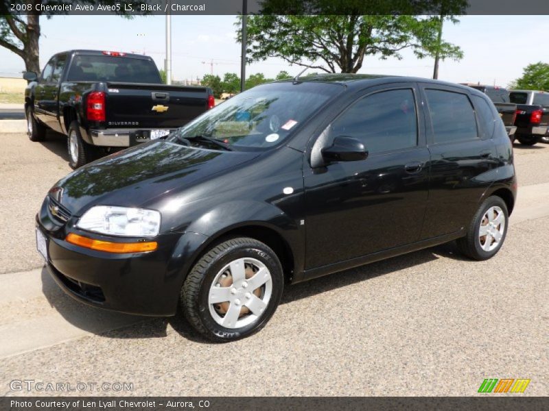 Black / Charcoal 2008 Chevrolet Aveo Aveo5 LS