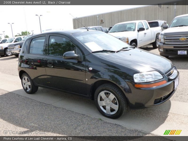 Black / Charcoal 2008 Chevrolet Aveo Aveo5 LS