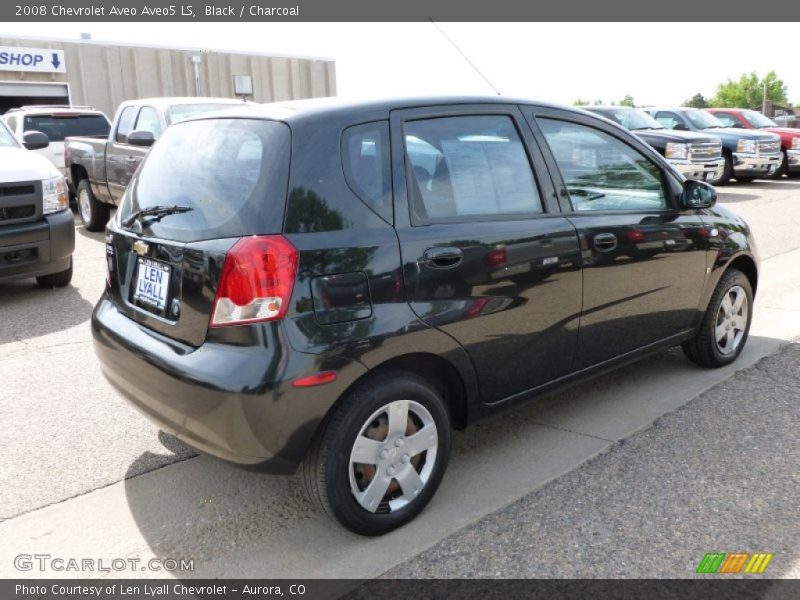 Black / Charcoal 2008 Chevrolet Aveo Aveo5 LS