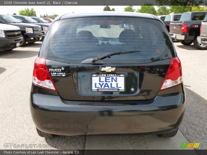 Black / Charcoal 2008 Chevrolet Aveo Aveo5 LS