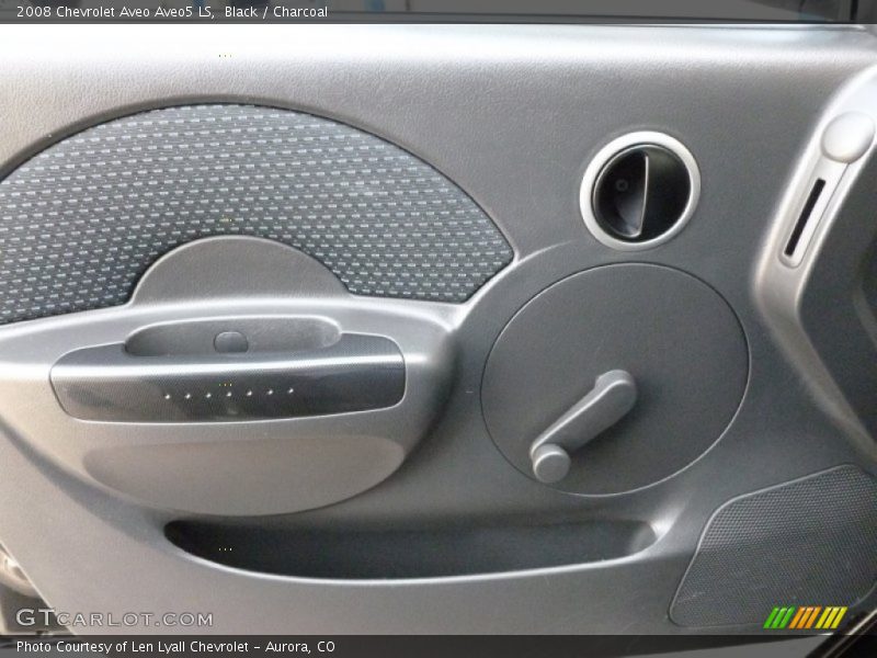 Black / Charcoal 2008 Chevrolet Aveo Aveo5 LS
