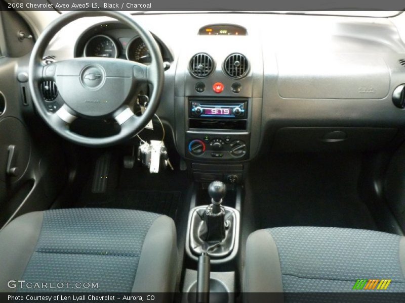 Black / Charcoal 2008 Chevrolet Aveo Aveo5 LS