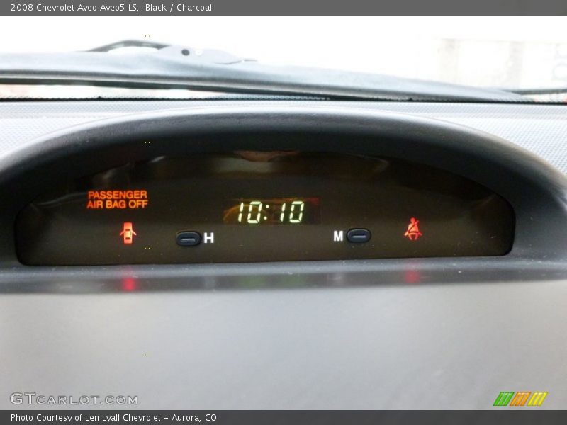 Black / Charcoal 2008 Chevrolet Aveo Aveo5 LS
