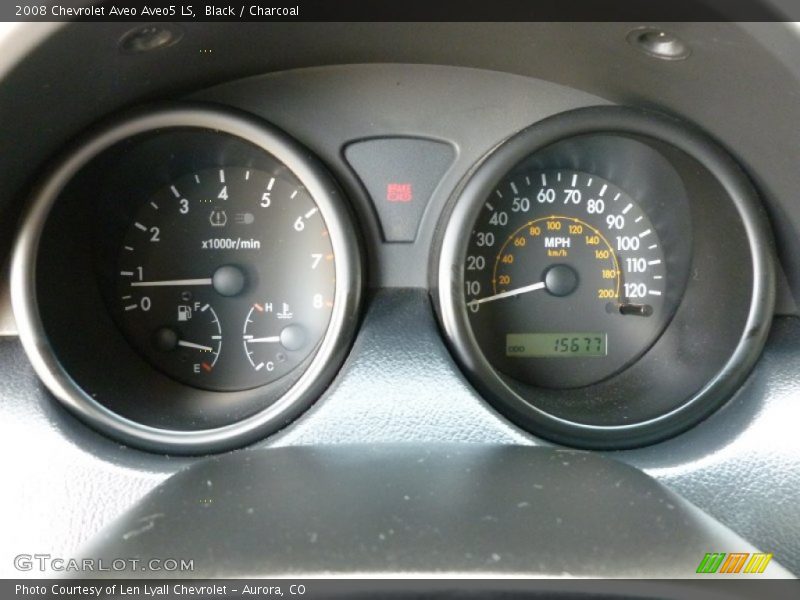 Black / Charcoal 2008 Chevrolet Aveo Aveo5 LS