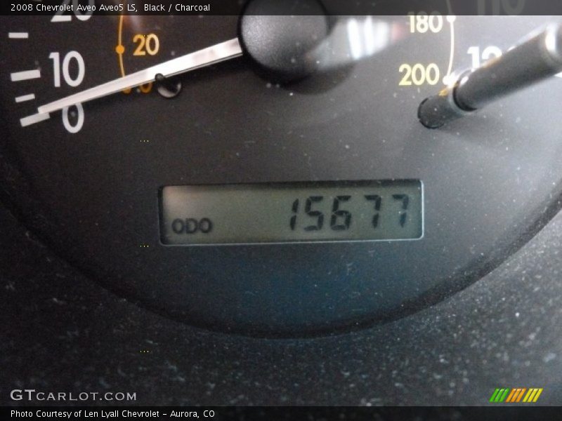 Black / Charcoal 2008 Chevrolet Aveo Aveo5 LS