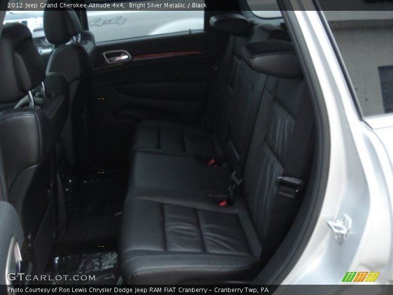 Bright Silver Metallic / Black 2012 Jeep Grand Cherokee Altitude 4x4