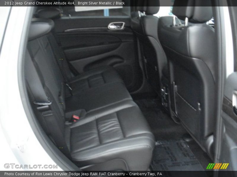 Bright Silver Metallic / Black 2012 Jeep Grand Cherokee Altitude 4x4