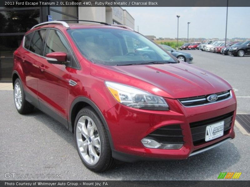 Front 3/4 View of 2013 Escape Titanium 2.0L EcoBoost 4WD