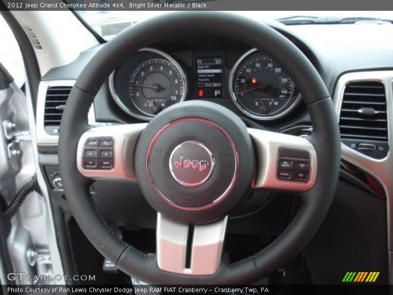  2012 Grand Cherokee Altitude 4x4 Steering Wheel