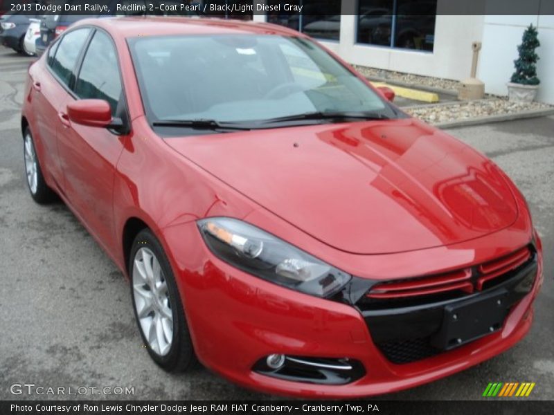 Front 3/4 View of 2013 Dart Rallye