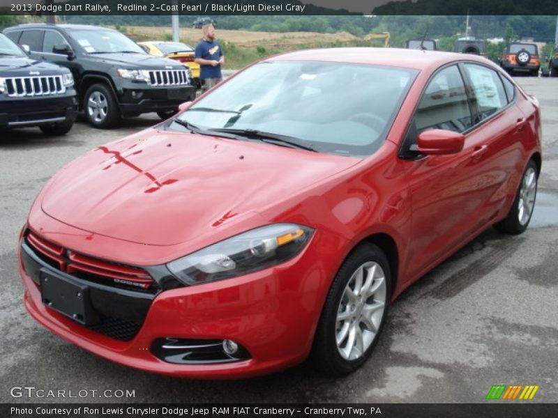 Front 3/4 View of 2013 Dart Rallye