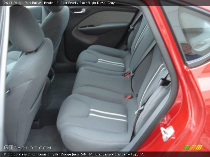 Rear Seat of 2013 Dart Rallye