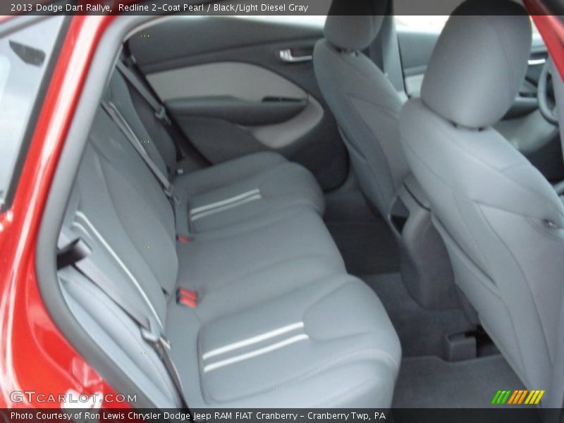 Rear Seat of 2013 Dart Rallye