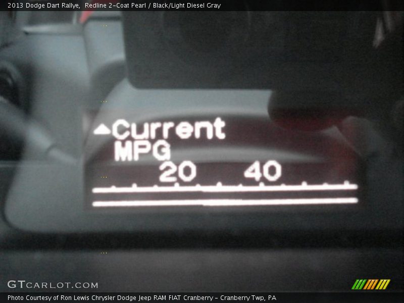 Redline 2-Coat Pearl / Black/Light Diesel Gray 2013 Dodge Dart Rallye