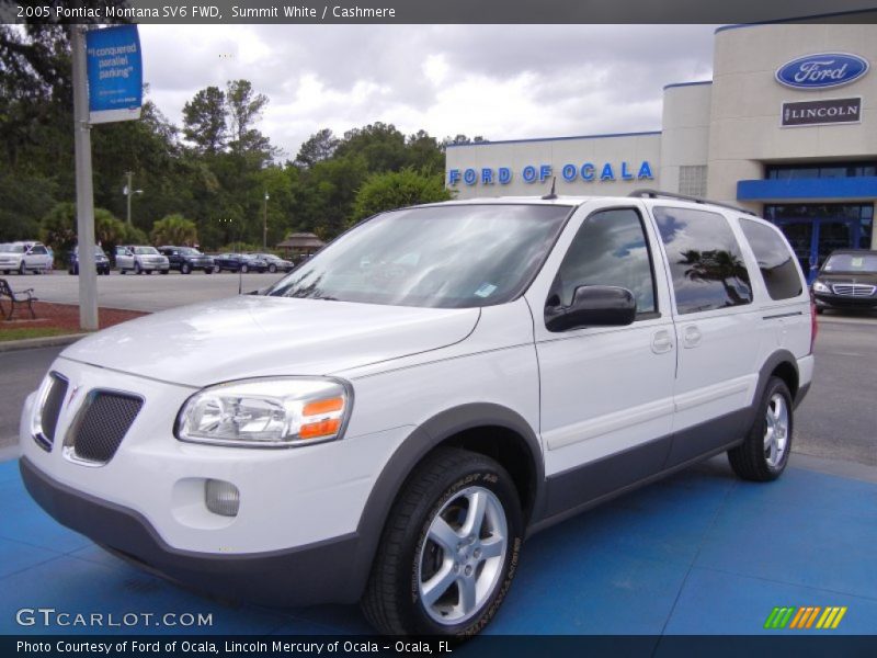 Summit White / Cashmere 2005 Pontiac Montana SV6 FWD