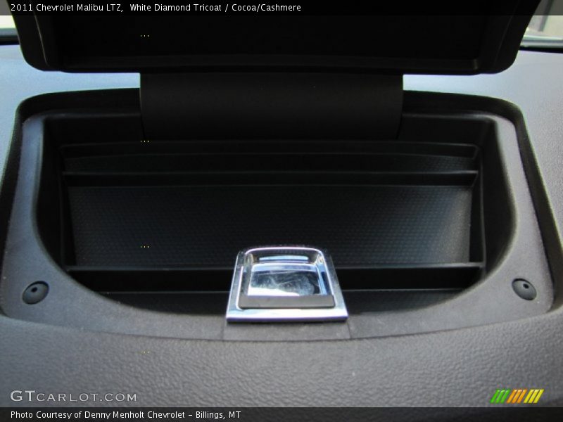 White Diamond Tricoat / Cocoa/Cashmere 2011 Chevrolet Malibu LTZ