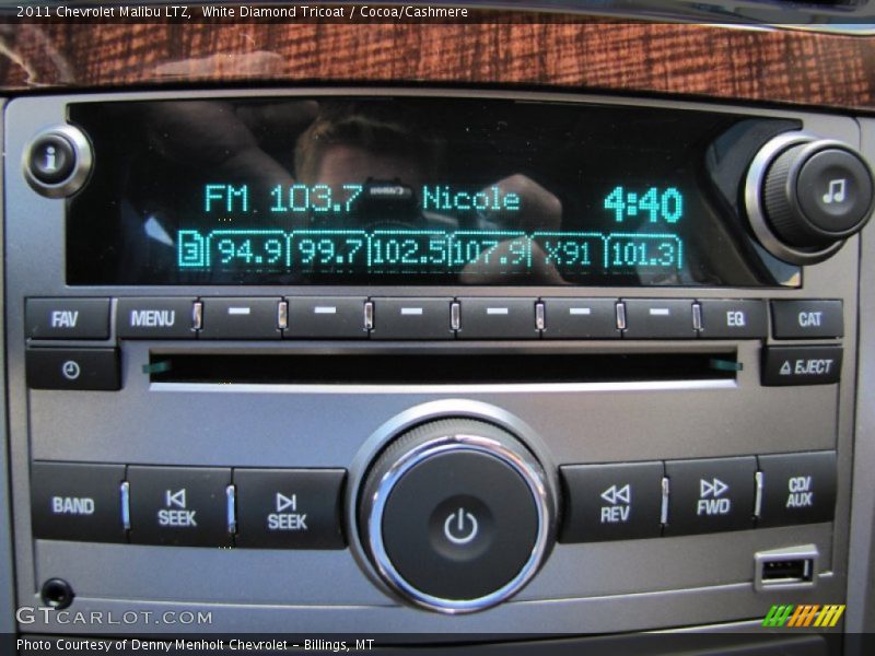 Audio System of 2011 Malibu LTZ