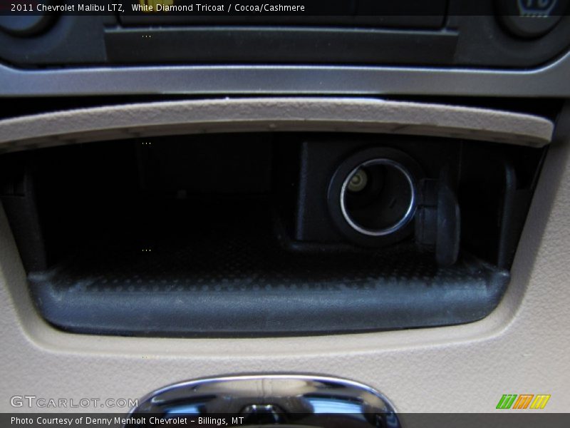 White Diamond Tricoat / Cocoa/Cashmere 2011 Chevrolet Malibu LTZ