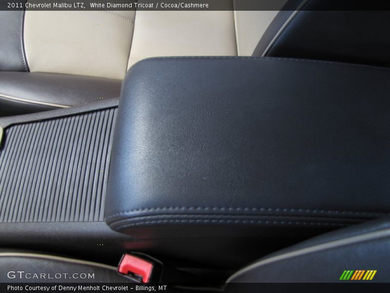 White Diamond Tricoat / Cocoa/Cashmere 2011 Chevrolet Malibu LTZ